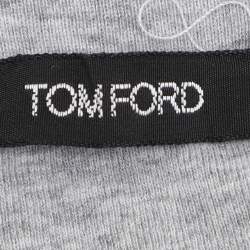 Pre Owned Tom Ford Grey Jersey Crew Neck T-Shirt XXL