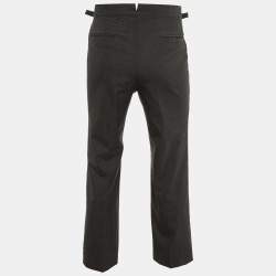 Tom Ford Grey Wool Straight Leg Pants M