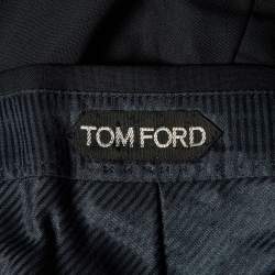 Tom Ford Midnight Blue Wool Tailored Pants M