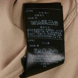 Pre Owned Tom Ford Beige Cotton Long Sleeve Shirt M
