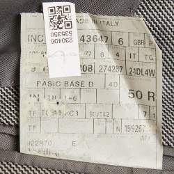 Tom Ford Grey Patterned Wool Regular Fit Blazer L