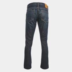 Pre Owned Tom Ford Blue Denim Slim Fit Jeans S Waist 31"