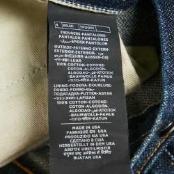 Pre Owned Tom Ford Blue Denim Slim Fit Jeans S Waist 31"