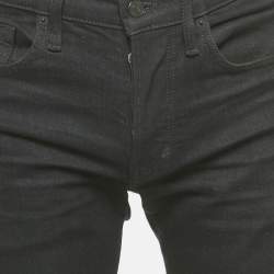 Pre Owned Tom Ford Black Denim Slim Fit Jeans S Waist 31"