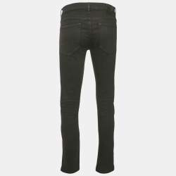 Pre Owned Tom Ford Black Denim Slim Fit Jeans S Waist 31"