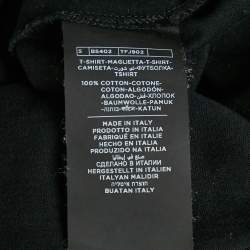 Pre Owned Tom Ford Black Cotton Knit Crew Neck T-Shirt XXL