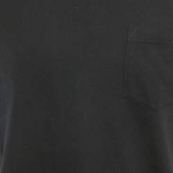 Pre Owned Tom Ford Black Cotton Knit Crew Neck T-Shirt XXL