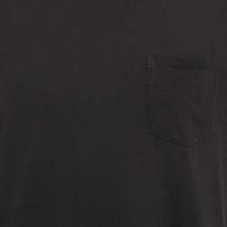 Pre Owned Tom Ford Black Cotton Knit Crew Neck T-Shirt XXL