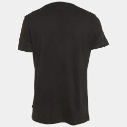 Pre Owned Tom Ford Black Cotton Knit Crew Neck T-Shirt XXL