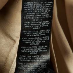 Pre Owned Tom Ford Beige Cotton Trousers XXL