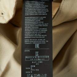 Pre Owned Tom Ford Light Beige Cotton Trousers XXL