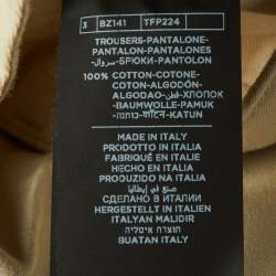 Pre Owned Tom Ford Light Beige Cotton Trousers XXL