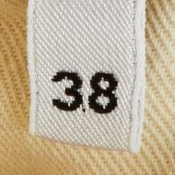 Pre Owned Tom Ford Light Beige Cotton Trousers XXL