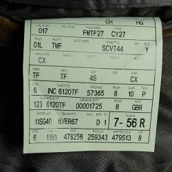 Pre Owned Tom Ford Olive Green Velvet Single Breasted Shelton Jacket XXXL