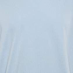 Pre Owned Tom Ford Light Blue Cotton Crew Neck Sweatshirt 4XL