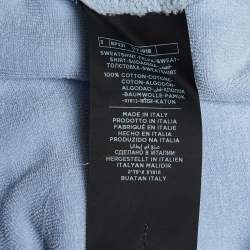 Pre Owned Tom Ford Light Blue Cotton Crew Neck Sweatshirt 4XL