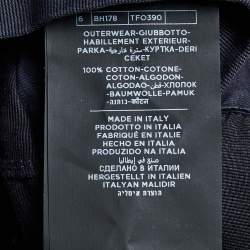 Pre Owned Tom Ford Midnight Blue Cotton Single Breasted Cargo Jacket XXXL