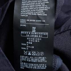 Pre Owned Tom Ford Midnight Blue Cotton Single Breasted Cargo Jacket XXXL