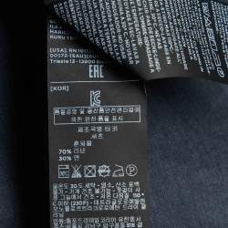 Pre Owned Tom Ford Sage Blue Button Front Full Sleeve Shirt XXL