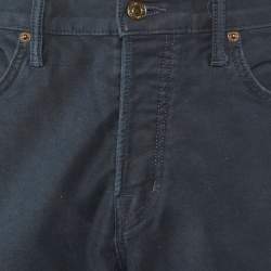 Pre Owned Tom Ford Navy Blue Straight Leg Pants XL 
