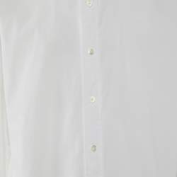 Pre Owned Tom Ford White Button Front Long Sleeve Shirt XXXL