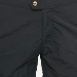 Pre Owned Tom Ford Black Synthetic Swim Shorts M