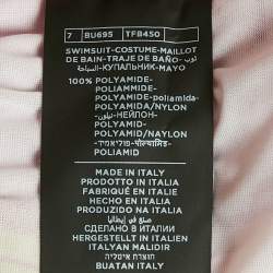 Pre Owned Tom Ford Pink Printed Nylon Swim Shorts S