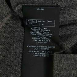مملوكة مسبقًا Tom Ford Grey Wool Knit Crewneck Sweater L