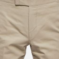 مملوكة مسبقًا بنطلون توماس فورد كتان بيج رسمي مقاس صغير - سمول