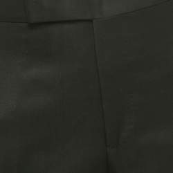 مملوكة مسبقًا بنطلون توم فورد صوف أسود رسمي مقاس متوسط - ميديم