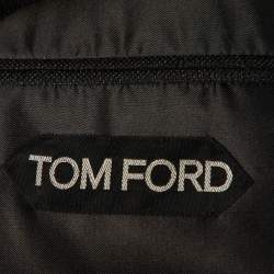 Pre Owned Tom Ford Black Wool Suit XXL