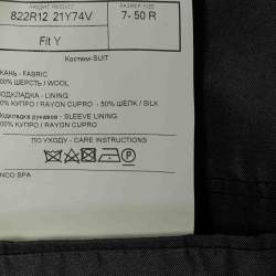 Pre Owned Tom Ford Black Wool Regular Fit Blazer and Pants Suit L