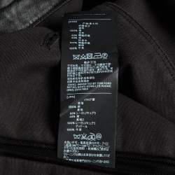 Pre Owned Tom Ford Black Cotton Military Button Up Jacket XXL
