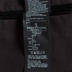 Pre Owned Tom Ford Black Cotton Military Button Up Jacket XXL