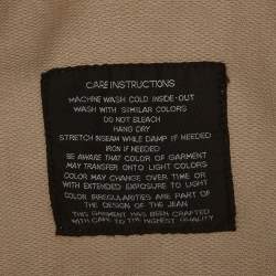مملوكة مسبقًا Tom Ford Beige Cotton Button Up Trucker Jacket M