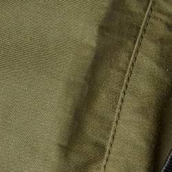 Pre Owned Tom Ford Sage Green Gabardine Zip-Up Enzyme Field Jacket XXXL