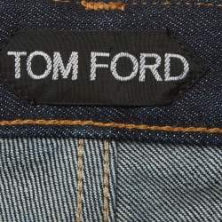 Pre Owned Tom Ford Blue Denim Slim Fit Jeans XXL/Waist 37"