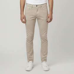 مملوكة مسبقًا Tom Ford Beige Denim Straight Fit Jeans S/Waist 32"