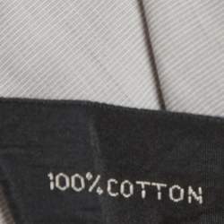 Pre Owned Tom Ford Grey Cotton Button Down Shirt S 