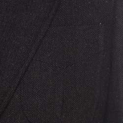 Pre Owned Tom Ford Brown Regular Fit Elbow Patch Wool Blazer L