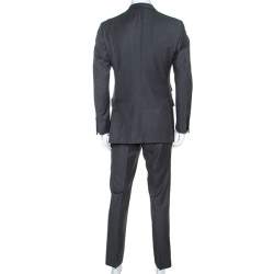 Tom Ford Grey Wool Three Piece Suit L