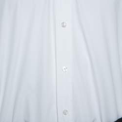 Pre Owned Tom Ford White Cotton Button Front Long Sleeve Shirt XL