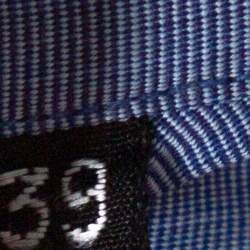 Pre Owned Tom Ford Dark Blue Chambray Cotton Long Sleeve Shirt M