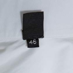 Pre Owned Tom Ford White Cotton Double Cuff Long Sleeve Shirt 4XL
