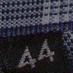 Pre Owned Tom Ford Dark Blue Checked Cotton Long Sleeve Shirt XXXL