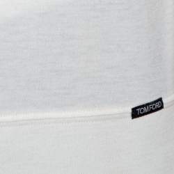 Tom Ford Cream Cashmere Sweatshirt XL
