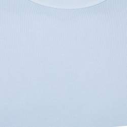 Pre Owned Tom Ford Light Blue Cotton Crew Neck Sweatshirt XL