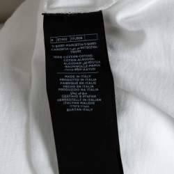 Pre Owned تي شيرت توم فورد رقبة مستديرة أكمام طيلة قطن أبيض XL