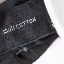 مملوكة مسبقًا قميص توم فورد بلاسترون بيكت قطن أبيض كبير