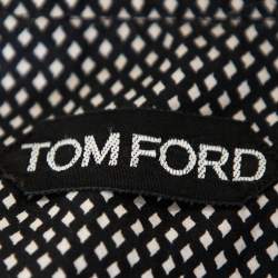 Pre Owned Tom Ford Monochrome Cotton Button Front Shirt 3XL 